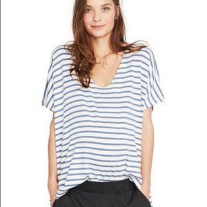 HATCH striped Perfect Vee Tee shirt top maternity